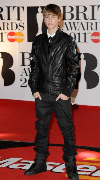 justin bieber pants fall off. Justin Bieber Leather Jacket